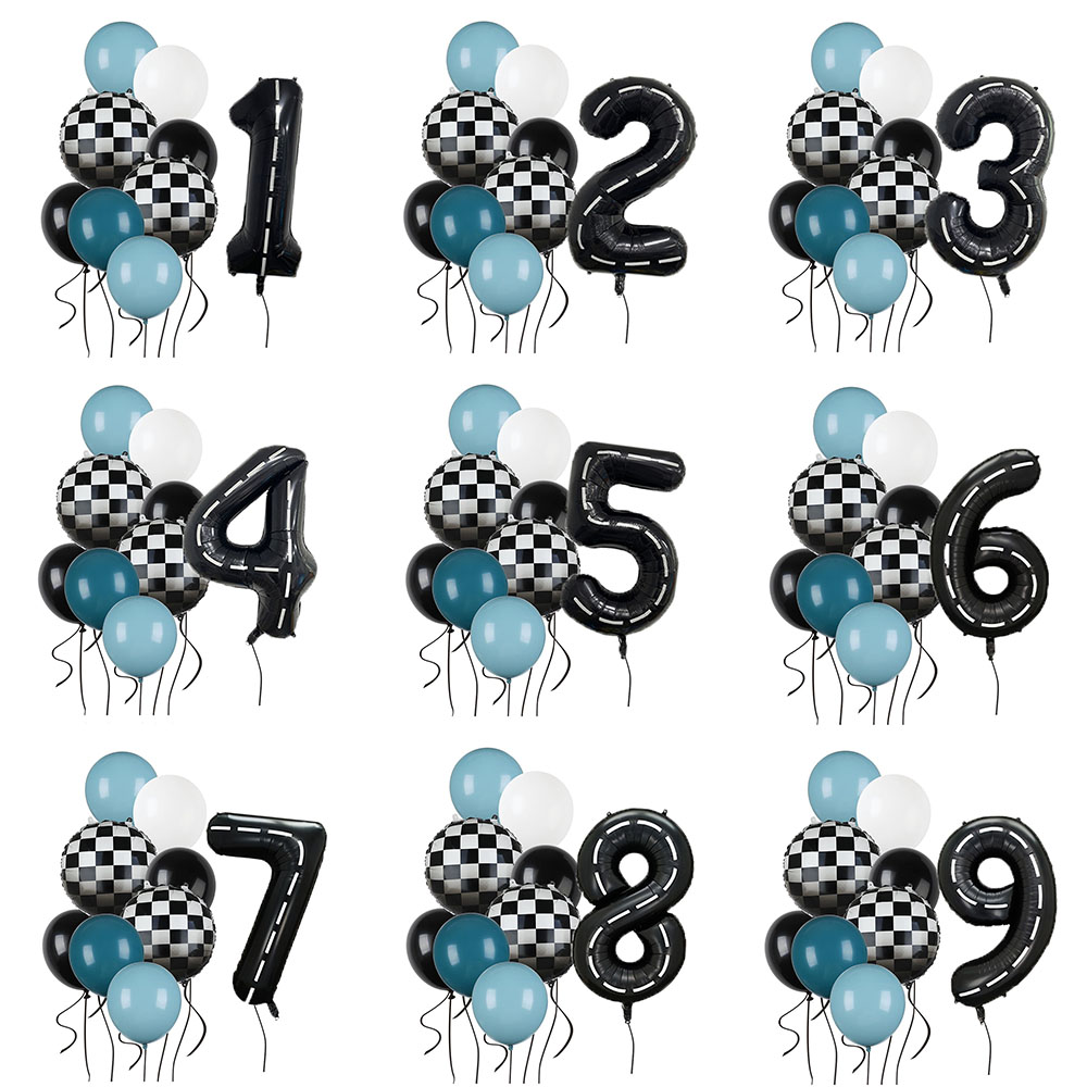 9pcs Race Car Balloons Set Che - đánh giá và giá Lighting Mcqueen Decor