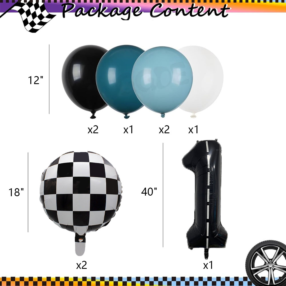 9pcs Race Car Balloons Set Che - đánh giá và giá Lighting Mcqueen Decor