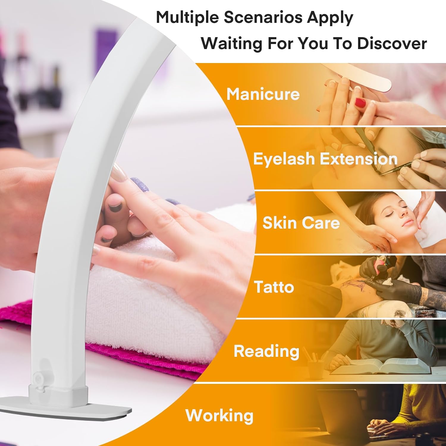 Half Moon LED Light for Nail T - đánh giá và giá Led Moon Lamp