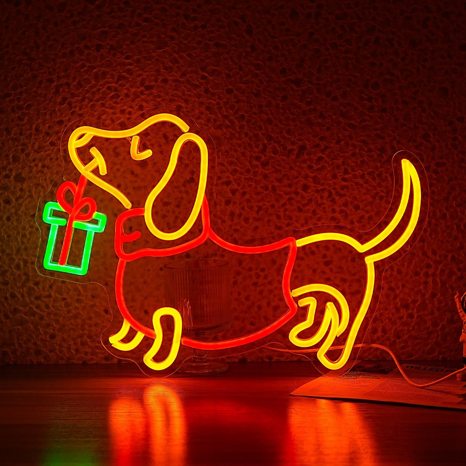 USB Dimmable Dachshund Neon Si - đánh giá và giá Lighting Home Decor Ideas