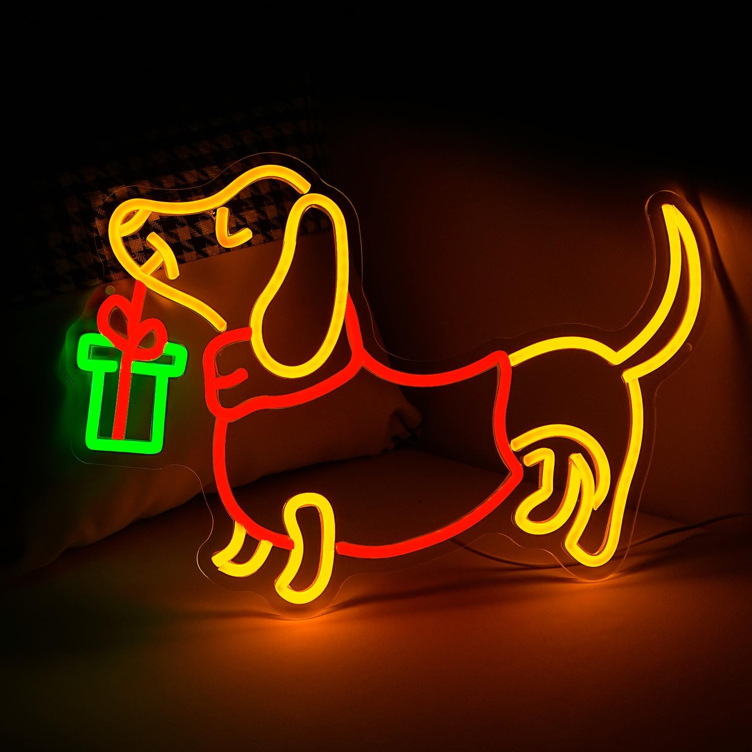 USB Dimmable Dachshund Neon Si - đánh giá và giá Lighting Home Decor Ideas