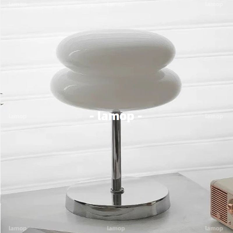 Bauhaus Cream‑Globe Table Lamp - đánh giá và giá Decor Lighting Table Lamps