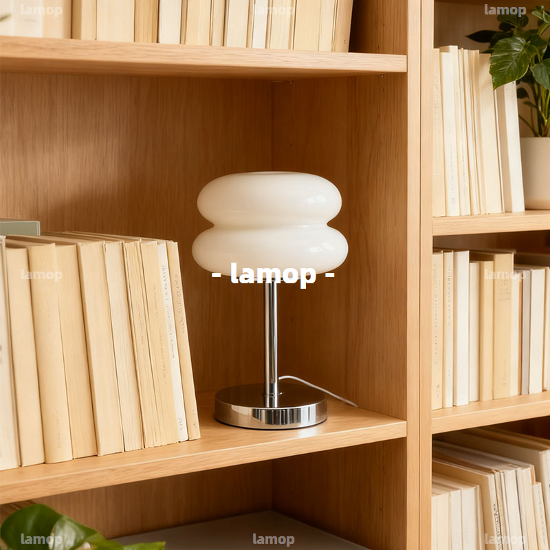 Bauhaus Cream‑Globe Table Lamp - đánh giá và giá Decor Lighting Table Lamps