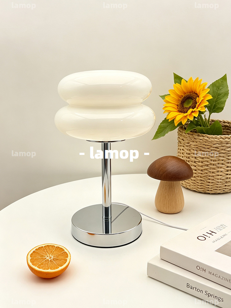 Bauhaus Cream‑Globe Table Lamp - đánh giá và giá Decor Lighting Table Lamps