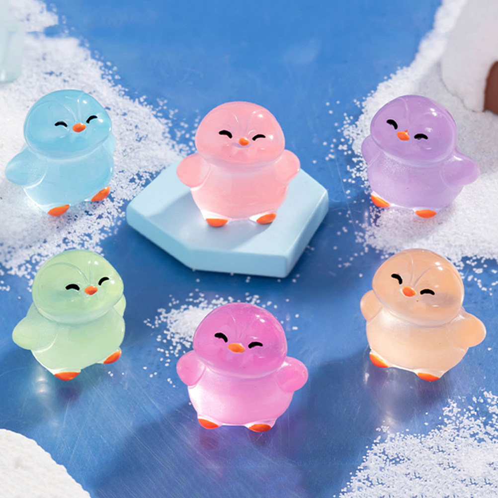 18Pcs Glowing Resin Penguins:  - đánh giá và giá Lighting Home Decor Ideas