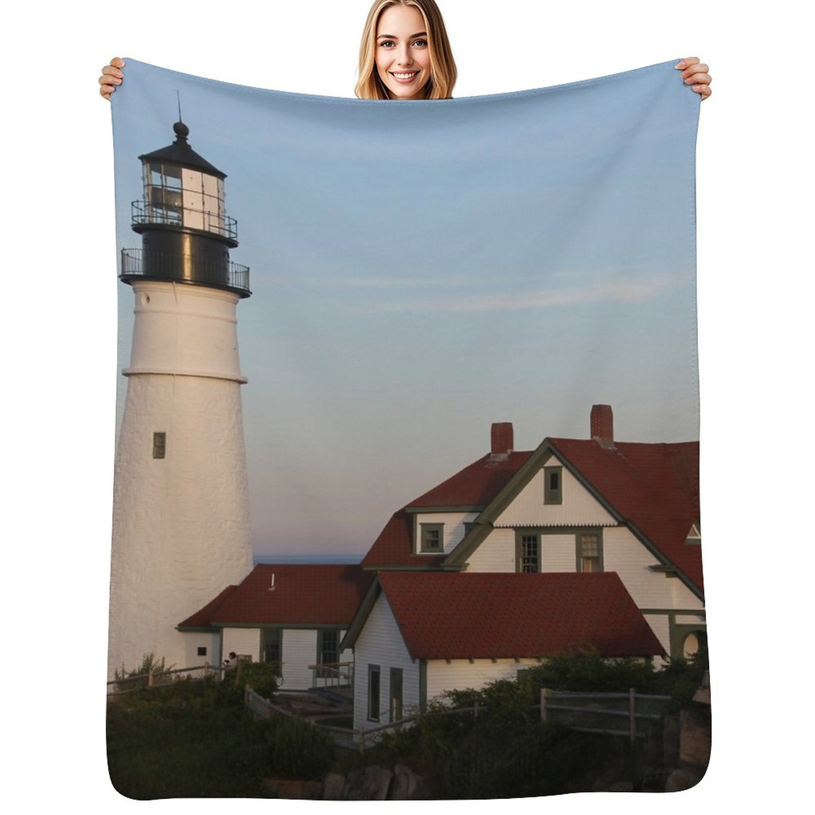 Portland Head Light Throw Blan - đánh giá và giá Lighting Home Decor Ideas