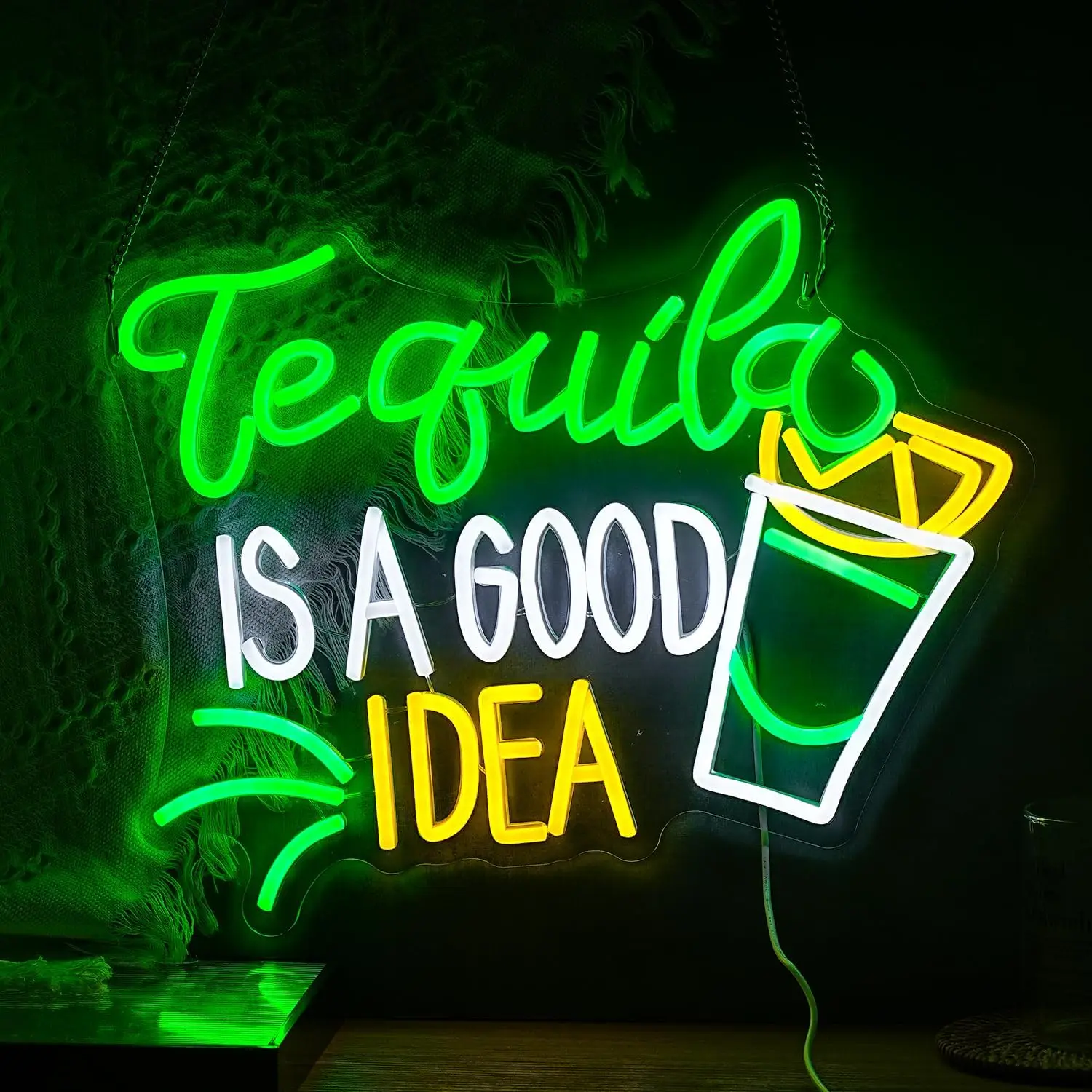 Tequila Is A Good Idea Neon Si - đánh giá và giá Lighting Home Decor Ideas