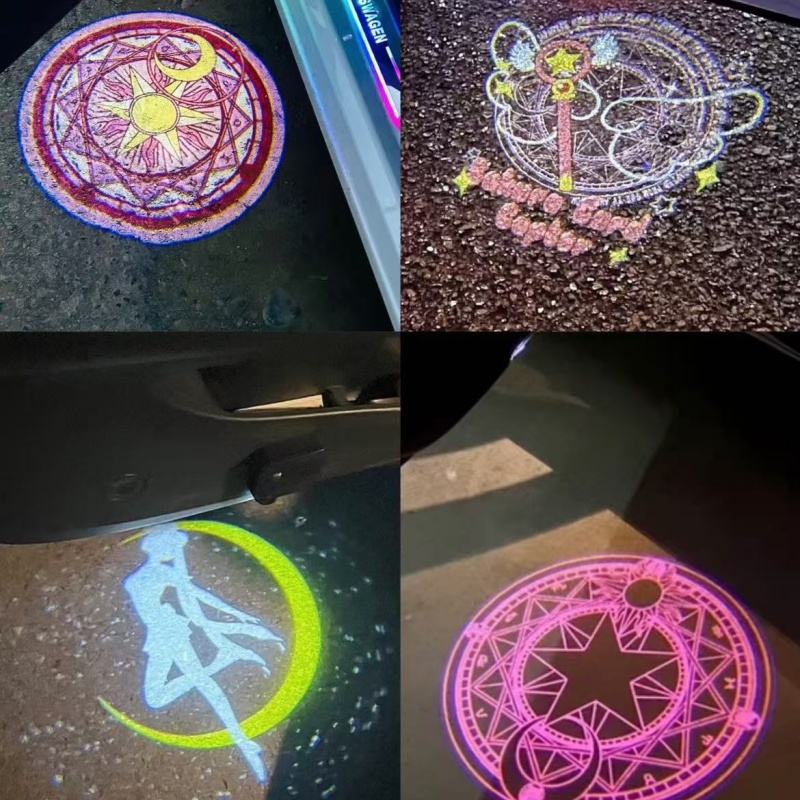 Sailor Moon Anime Car Welcome  - đánh giá và giá Led Moon Lamp
