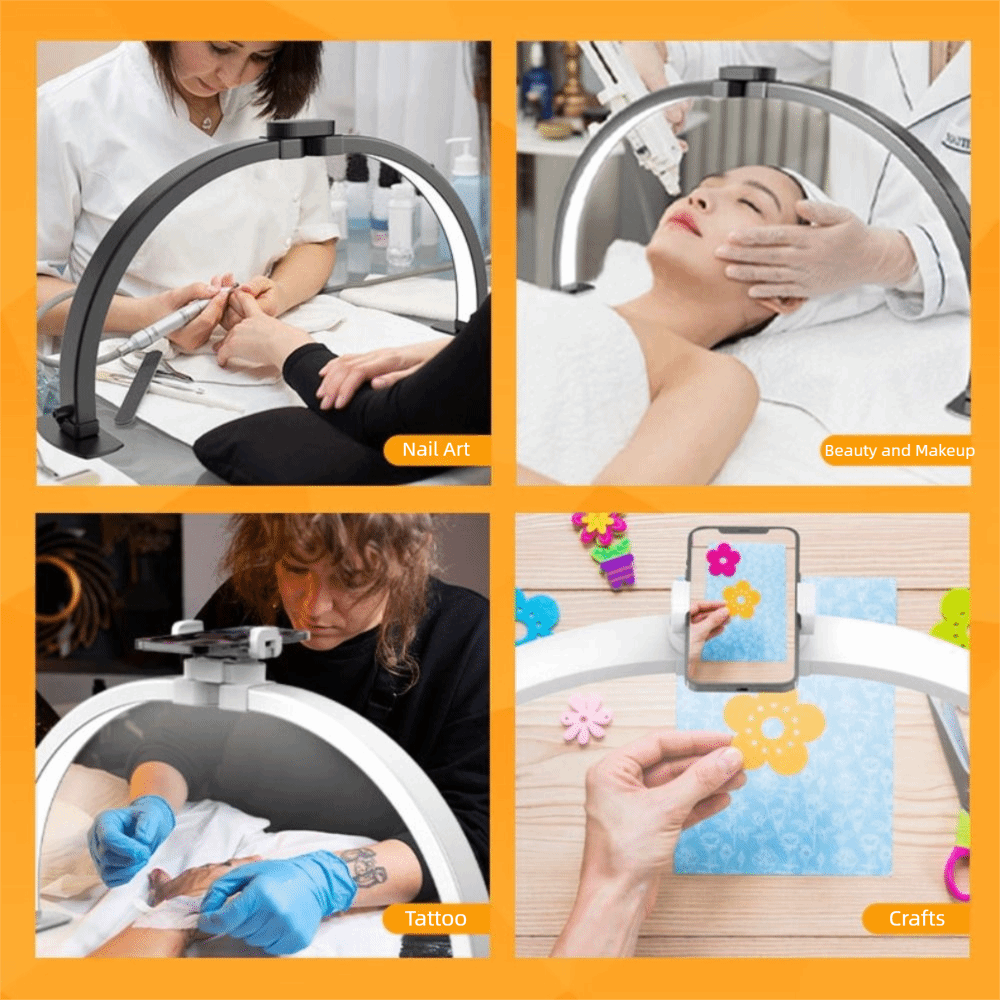 Dimmable Half Moon Nail Lamp 3 - đánh giá và giá Led Moon Lamp