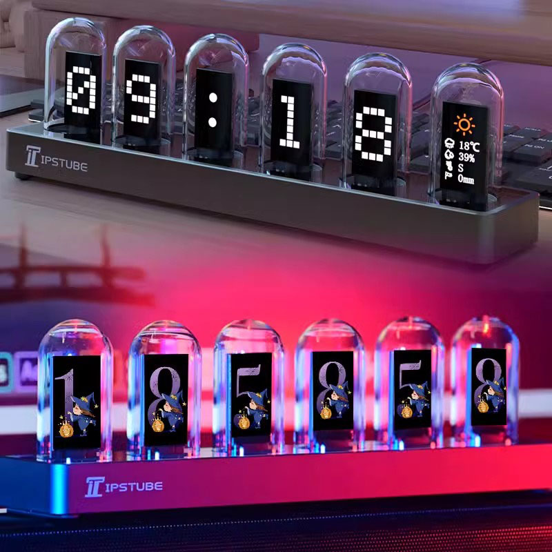 RGB Nixie Tube Clock LED Glows - đánh giá và giá Lighting Home Decor Ideas