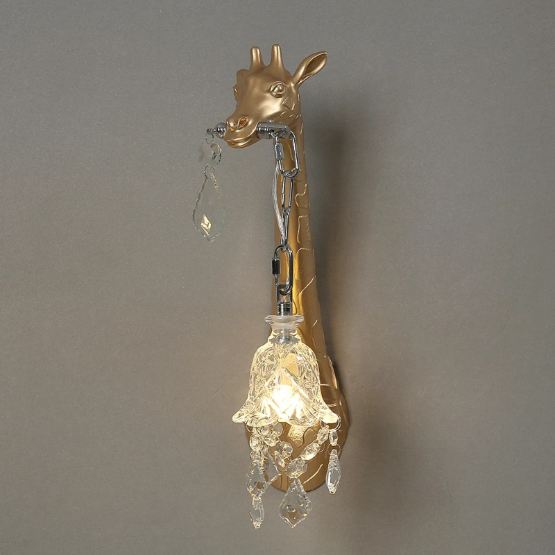 Resin Giraffe Led Wall Lamp fo - đánh giá và giá Decor Lighting Sales