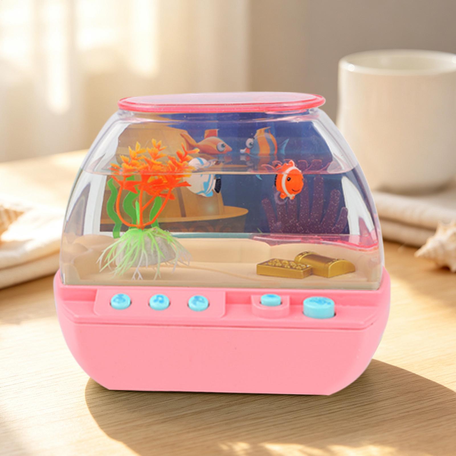 Toy Fish Tank Home Decoration  - đánh giá và giá Lighting Decoration In Bedroom