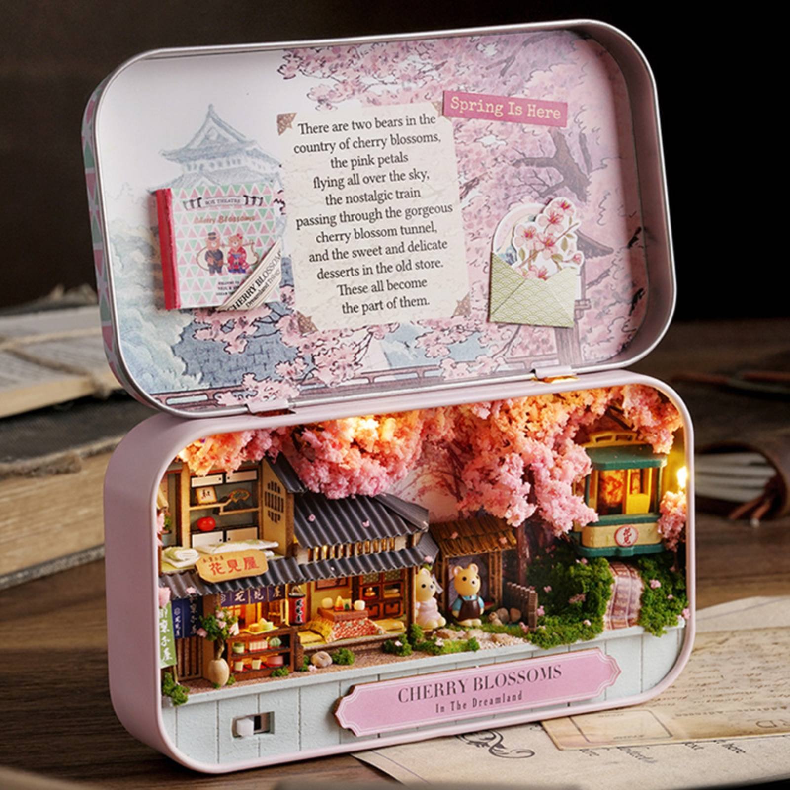 Box Theater Model Gift Idea DI - đánh giá và giá Lighting Home Decor Ideas