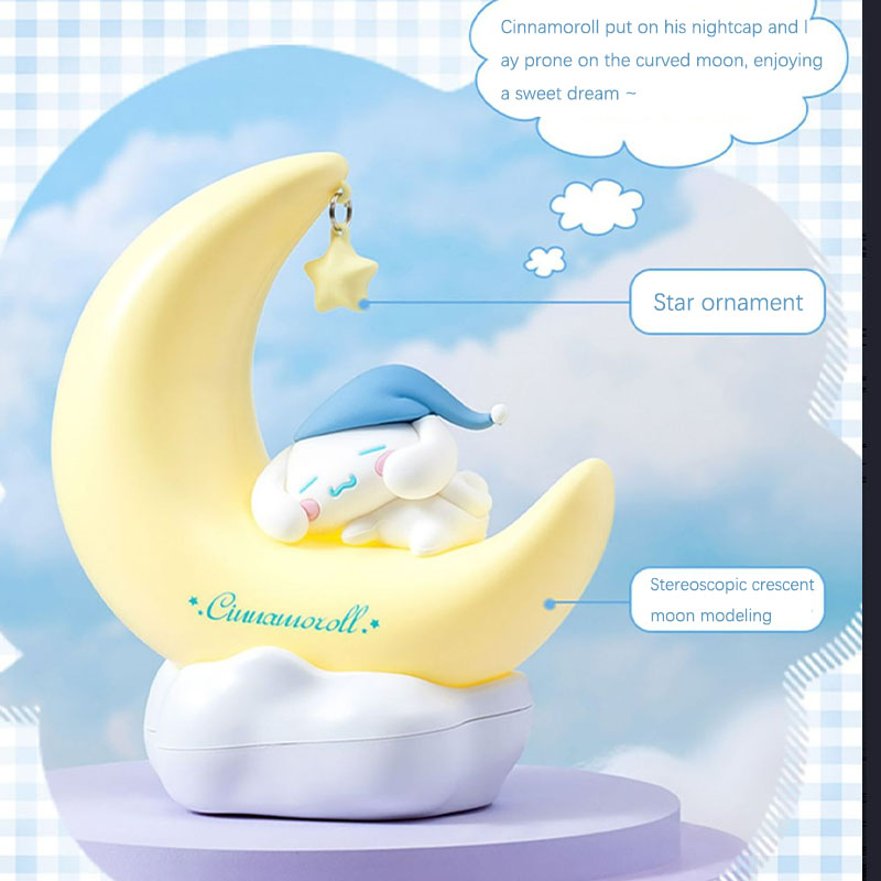Cinnamoroll Moon Dream LED Nig - đánh giá và giá Led Moon Lamp