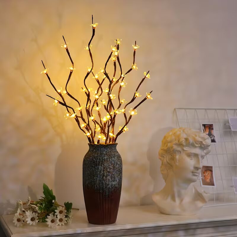 1/2PC 20LED Cherry Blossom Tre - đánh giá và giá Decor Lighting Table Lamps