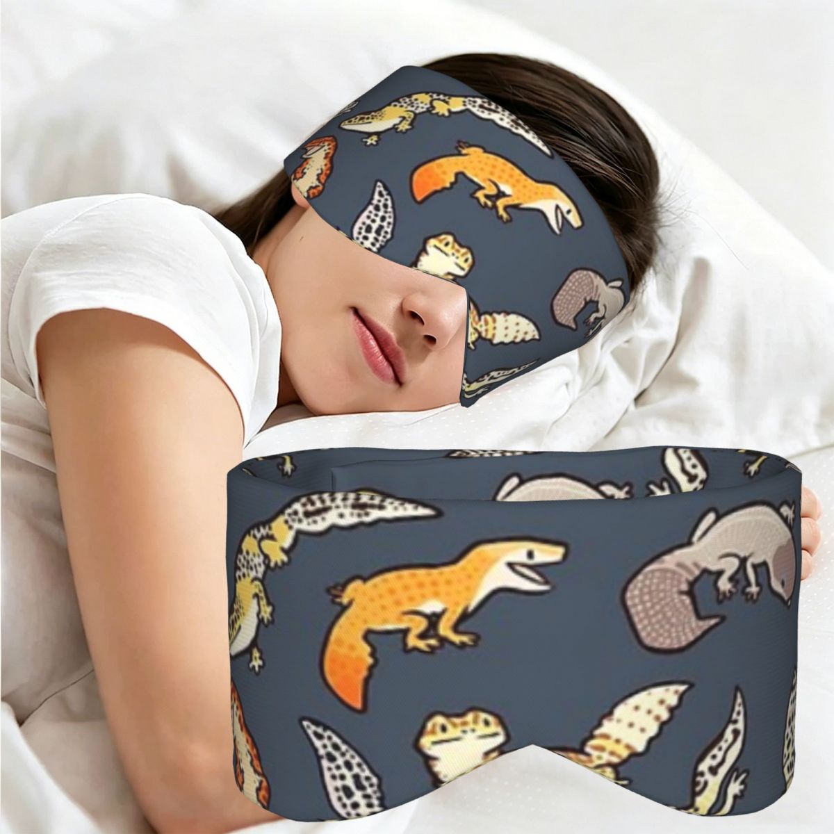 Chub Geckos In Dark Grey sleep - đánh giá và giá Gecko Lighting & Decor