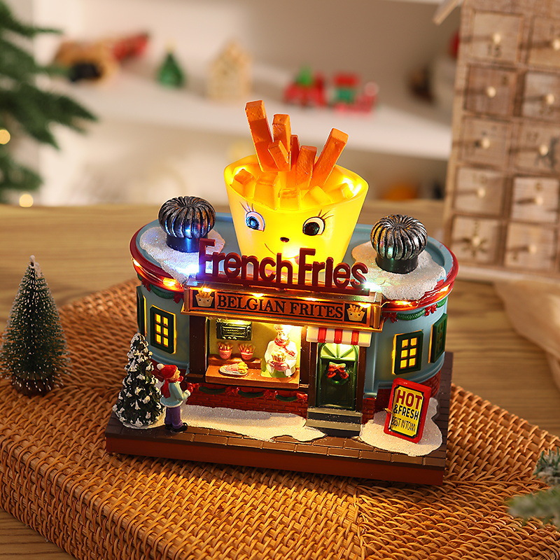 Christmas Light Up Music Box D - đánh giá và giá Lighting Home Decor Ideas