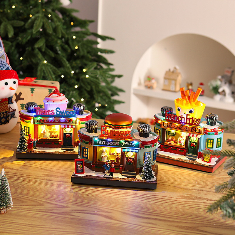 Christmas Light Up Music Box D - đánh giá và giá Lighting Home Decor Ideas